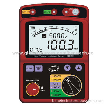 AC/DC Digital Multi-meter with AC Voltage of 250 to 2,500V